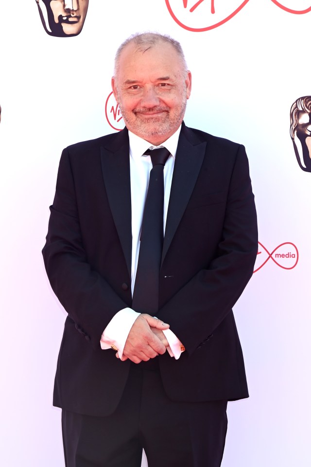 Bob Mortimer at the Virgin Media British Academy Television Awards.