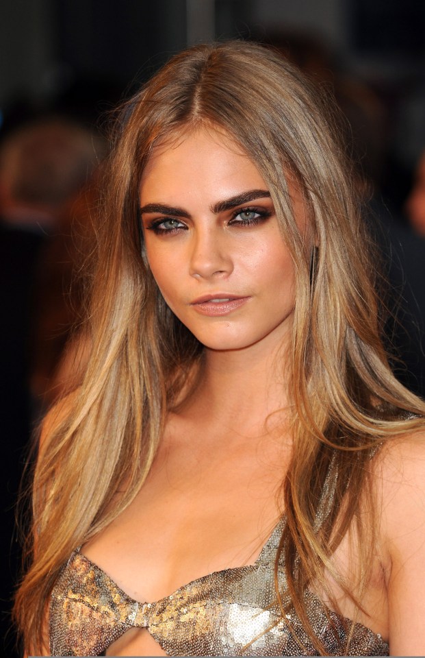 Cara Delevingne at the UK premiere of Anna Karenina.