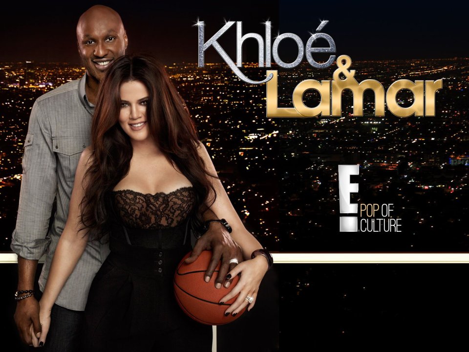 Khloe & Lamar reality show promotional image.