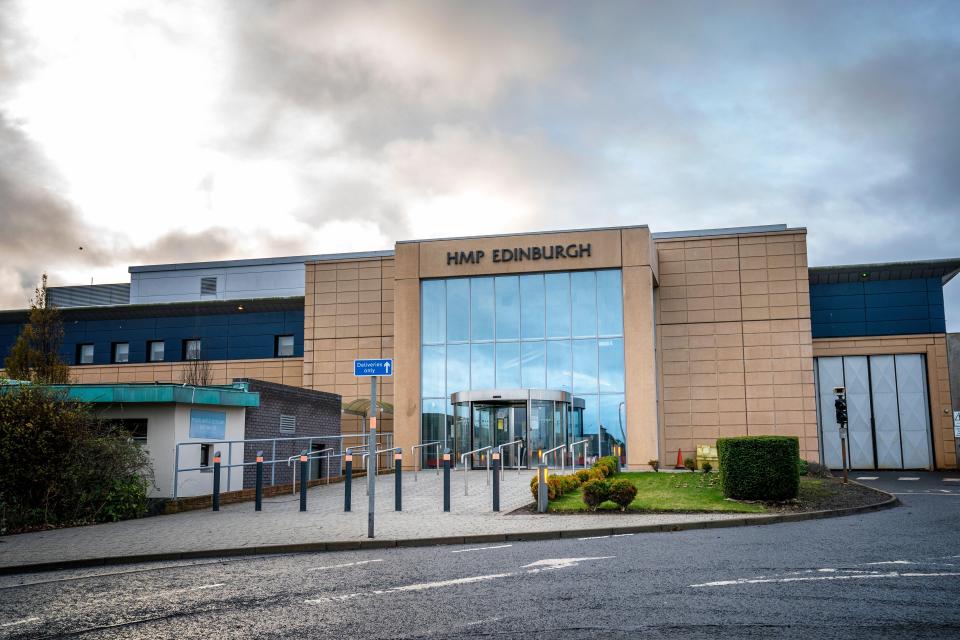 HMP Edinburgh prison in Edinburgh, Scotland.