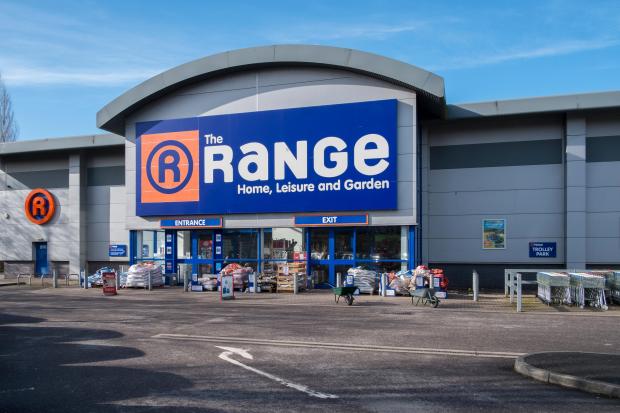 The Range hardware store in Andover.
