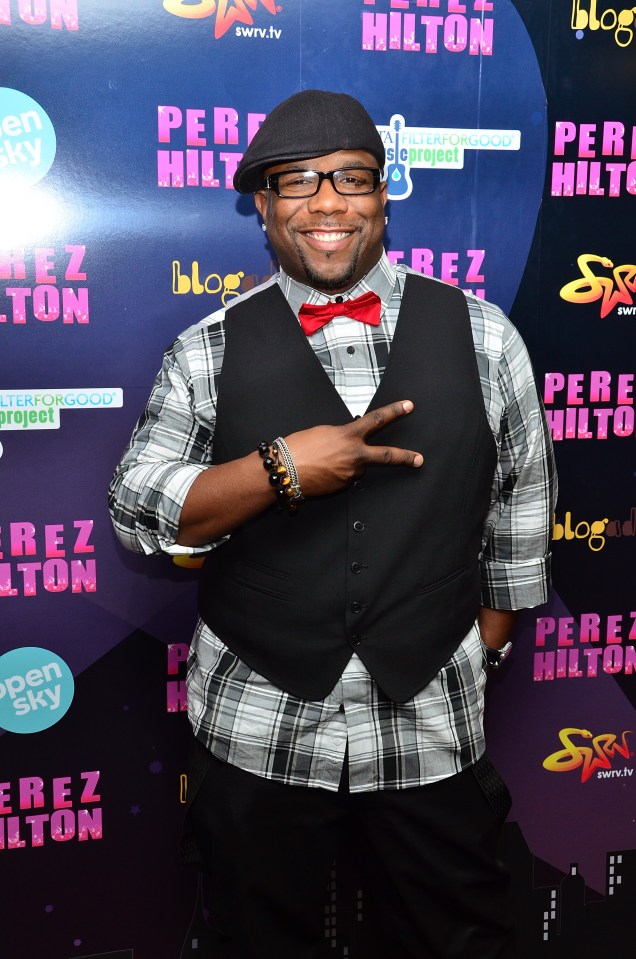 Wayna Morris of Boyz II Men at an event.