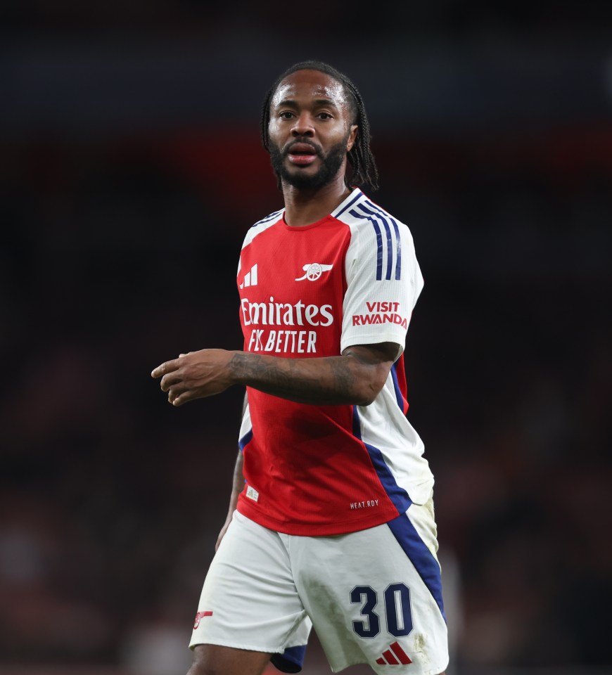 Raheem Sterling, Arsenal player.