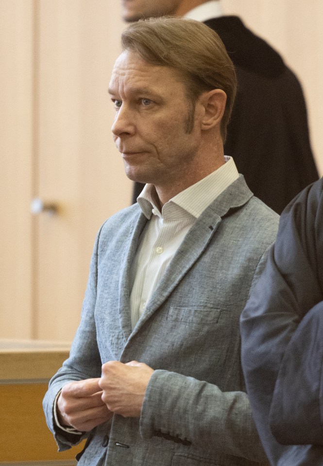 Christian Brueckner at his trial.