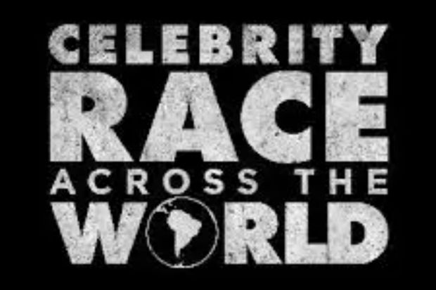 An image collage containing 1 images, Image 1 shows Celebrity Race Across the World logo