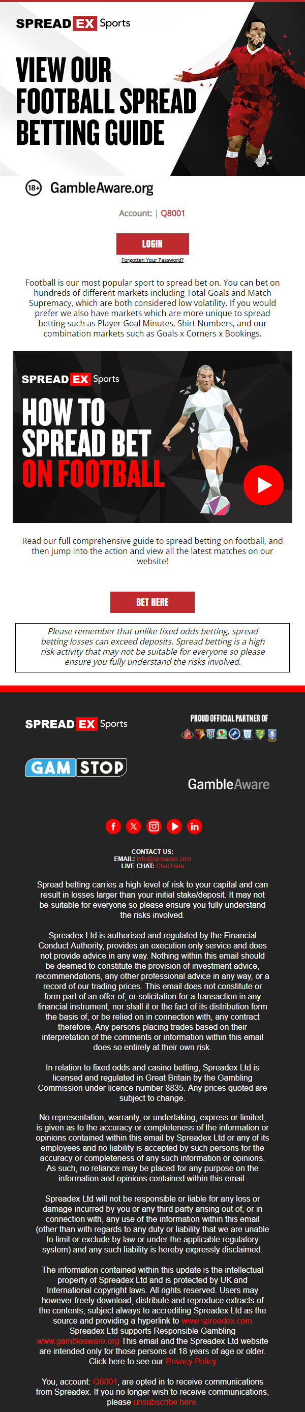 (ITM) FO To Spreads Process Football Spread Guide