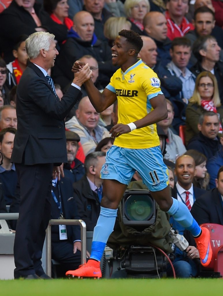 Alan Pardew knows how to get the best out of players like Wilfried Zaha