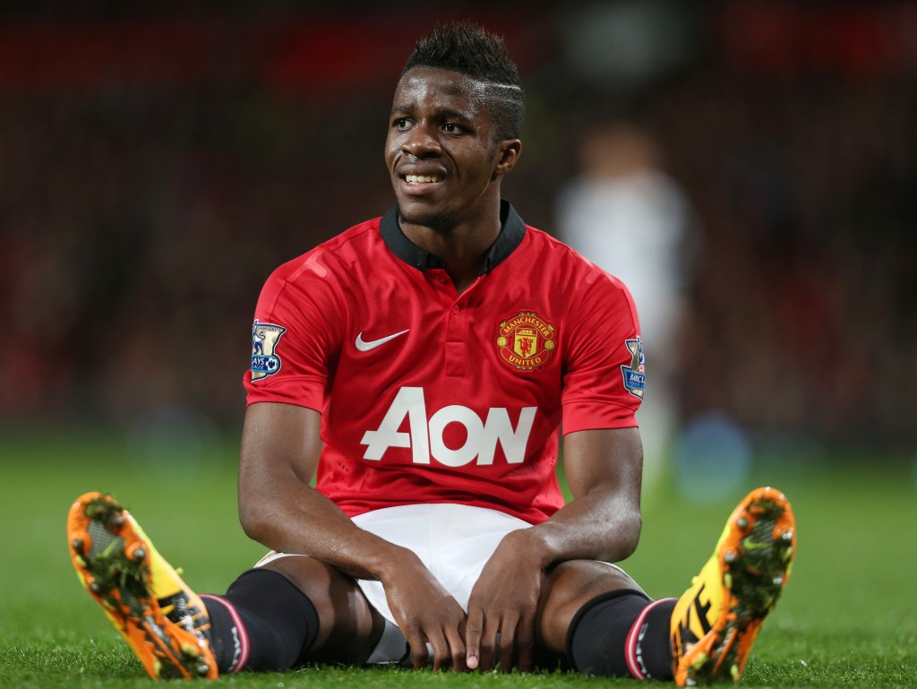 Crystal Palace star Wilfried Zaha was dumped by Louis van Gaal