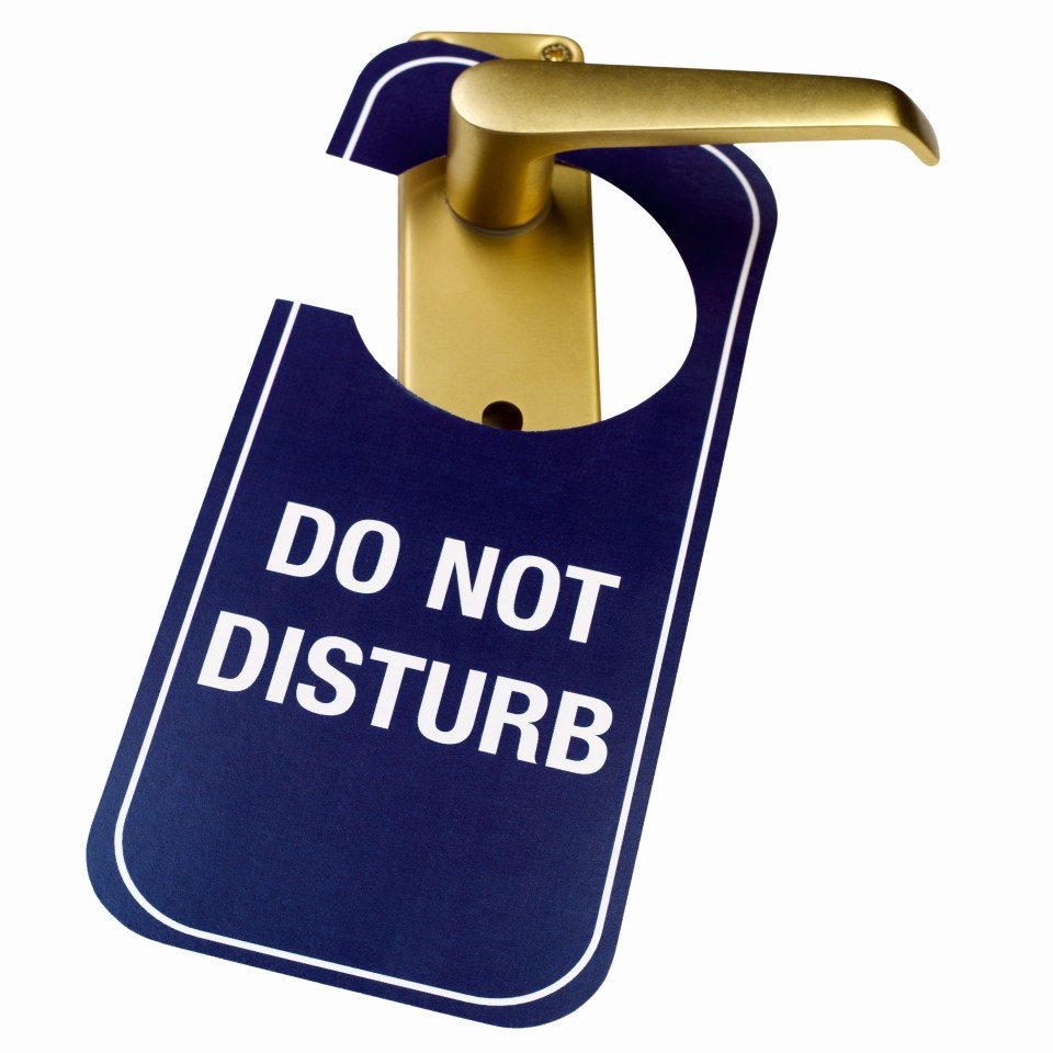 do not disturb