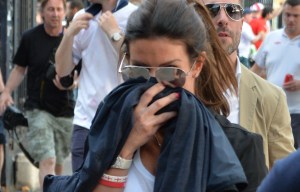 Jamie Vardy's wife GASSED by police as they fight off Russian football thugs