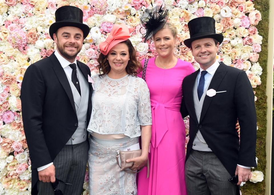 Ant and Dec enjoy a double date with their wives