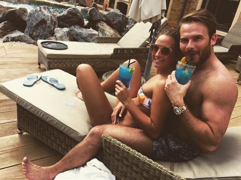 He's since shared a series of snaps on social media with his new girlfriend