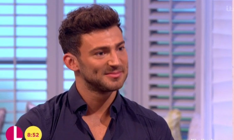 Jake Quickenden talked marriage on this morning's Lorraine show