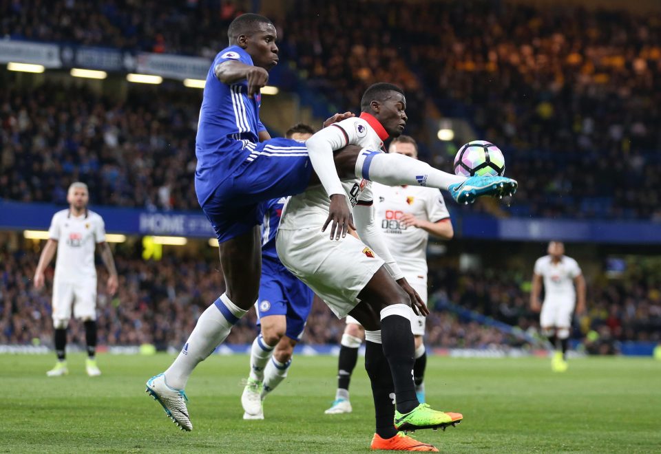  Kurt Zouma is in his third season with Chelsea, where he has racked up 70 appearances for the West Londoners