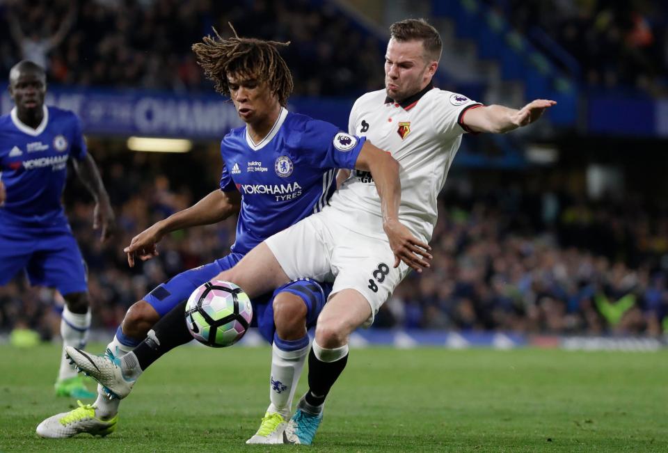 Nathan Ake was hugely impressive for Chelsea in their 4-3 win against Watford at Stamford Bridge