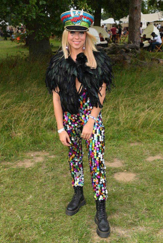  Gabby and Marcel were at V Festival over the weekend