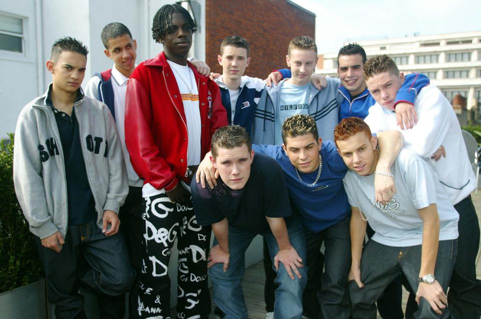  The boy group first hit the charts back in 2002
