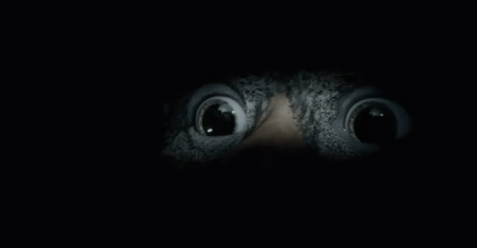  The video clips, which feature a cuddly creature with big eyes hiding under a bed, are being tipped as a teaser for this year's advert