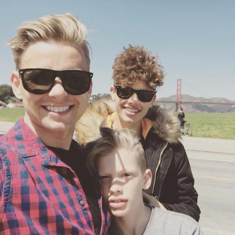  Jeff Brazier revealed his youngest son Freddie, 13, spent the Christmas Day with Jade Goody's mum so she wasn't alone