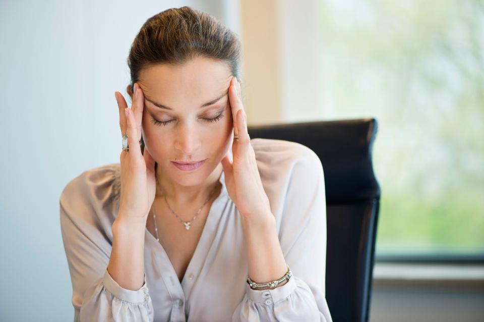 Taking a break at work to manage your stress levels is one way you can control your IBS
