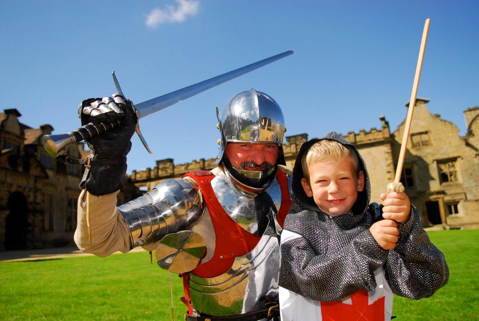 Knight School is in session at Bolsover Castle this Father's Day