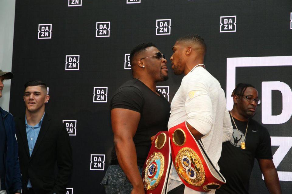  The American went face-to-face with AJ last year