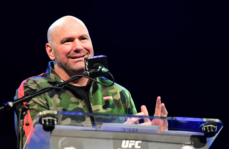 Dana White would love to make the fight happen inside the Octagon