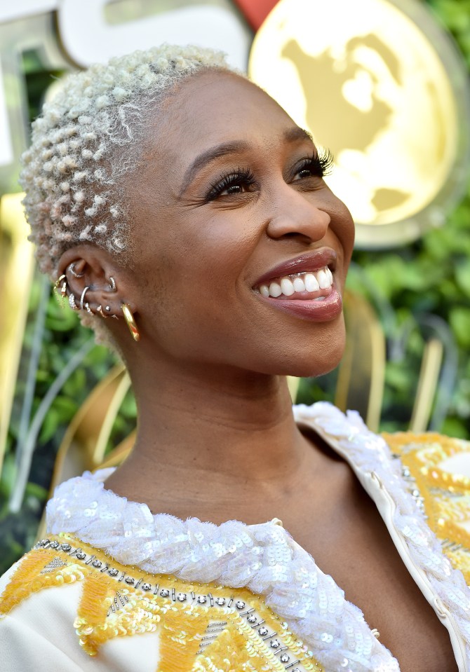  Harriet star Cynthia Erivo was also at the party