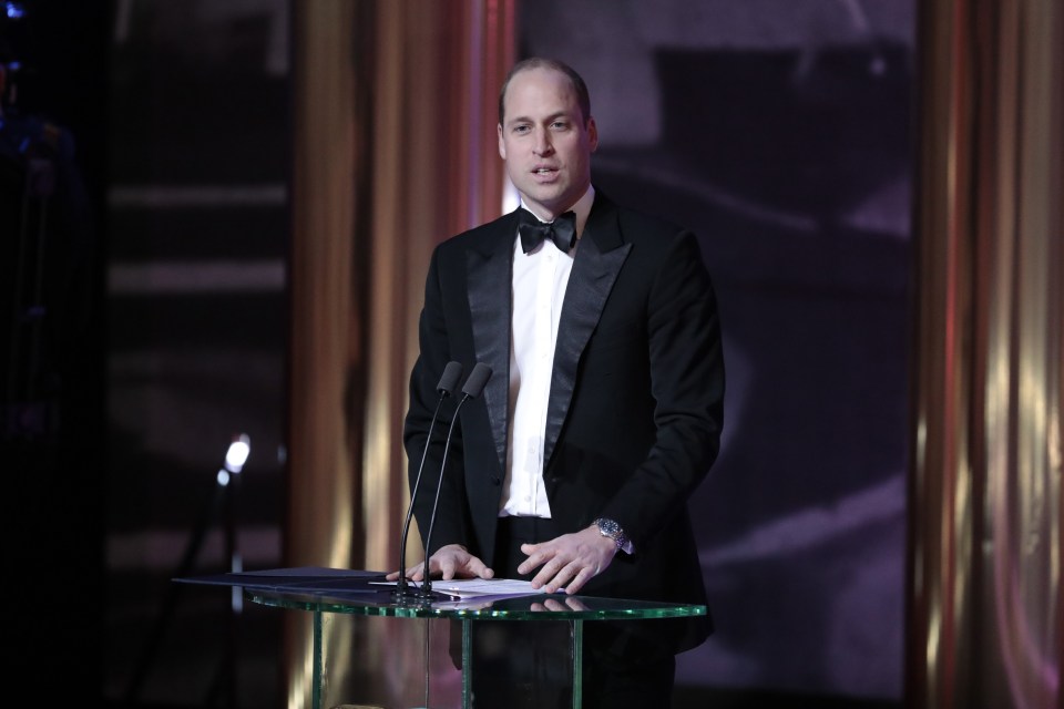  Prince William raised his concerns about the lack of diversity among the nominees at the BAFTAs