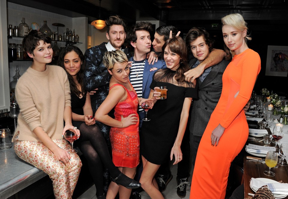 Grimmy, pictured with pals including Harry Styles in 2013, used to be scared of missing out