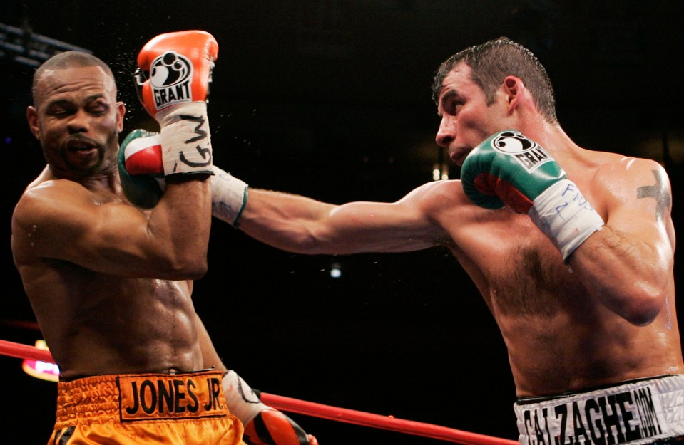  Calzaghe maintained a stunning undefeated career record