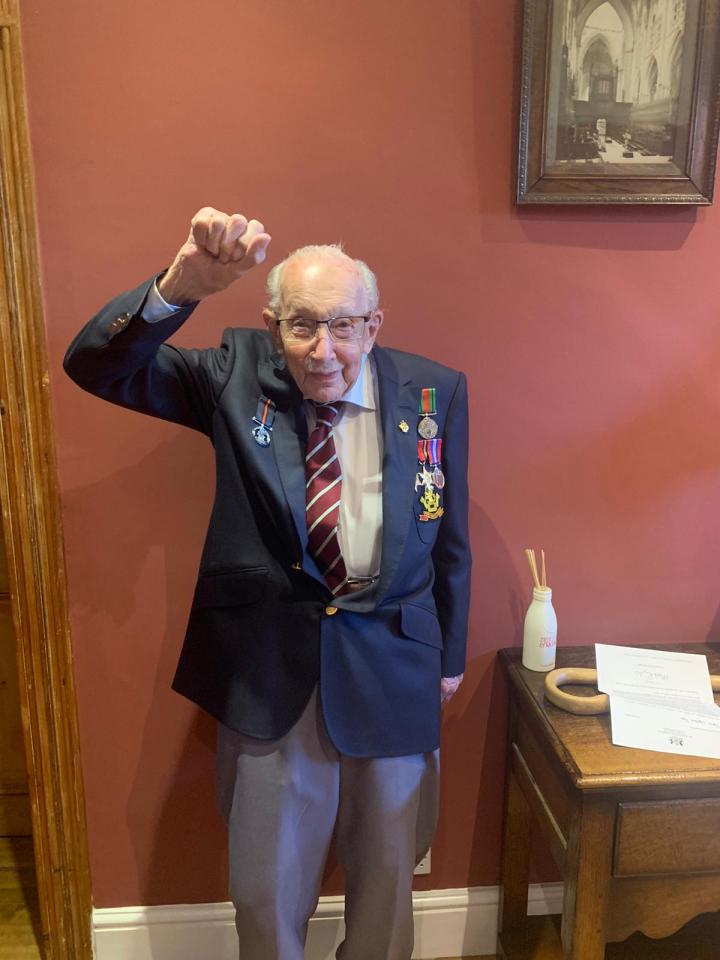  Captain Sir Tom Moore's knighthood was fast-tracked by the PM and personally approved by the Queen