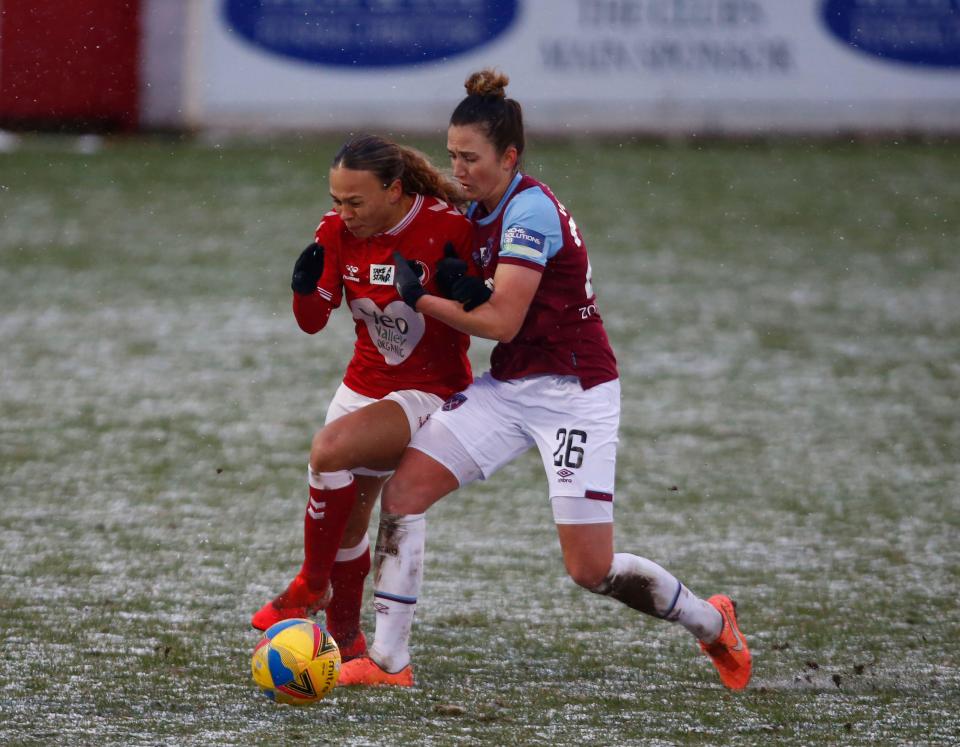 Salmon and her Bristol City team-mates will take on Chelsea before the international break