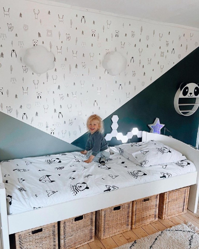 Rex's room is finished already