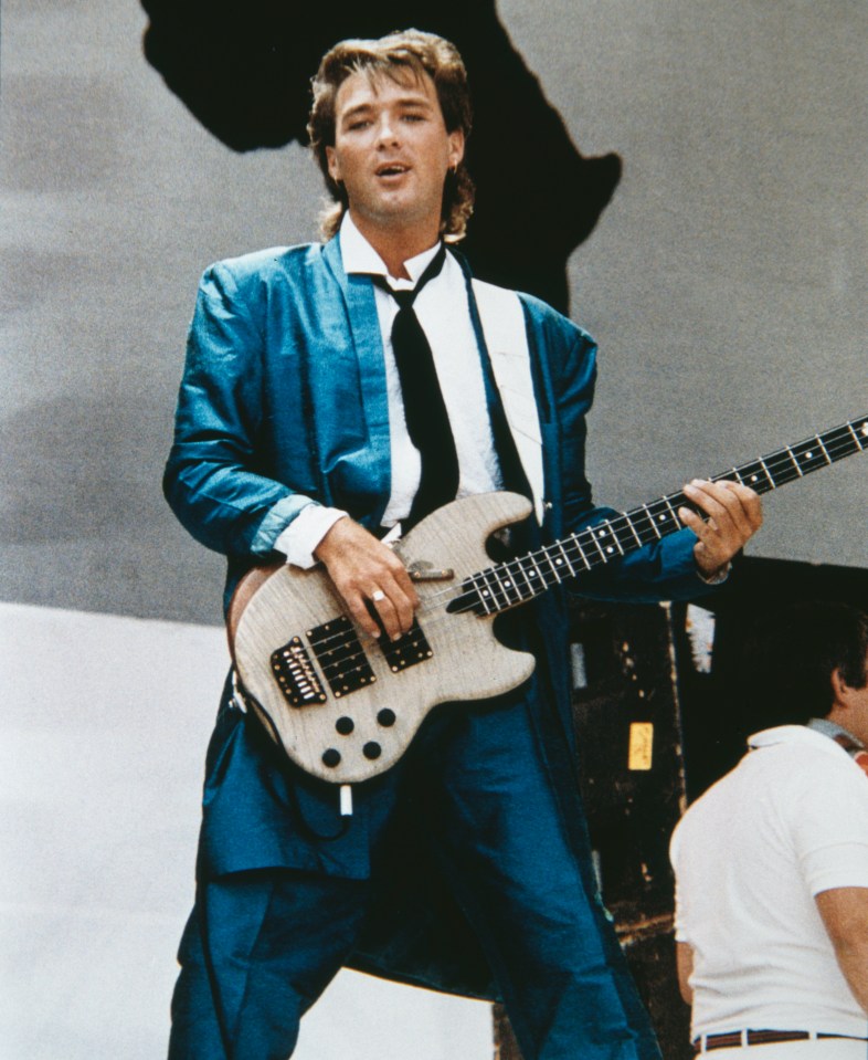 Martin rose to fame as the bassist in Spandau Ballet