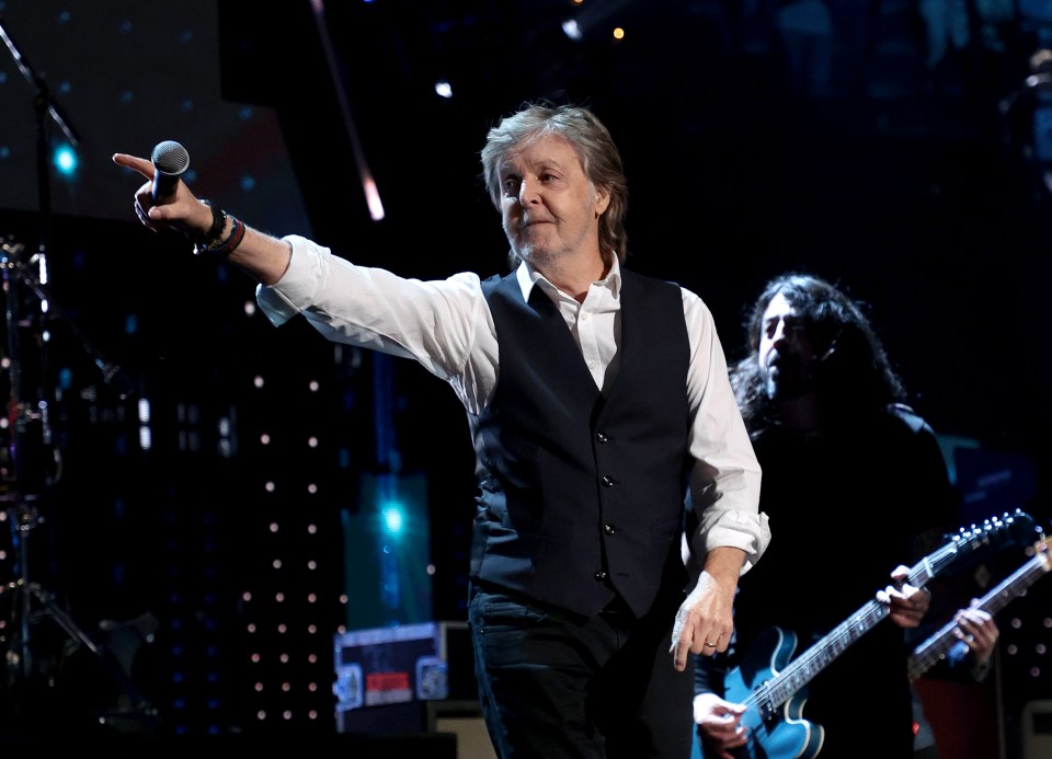 Paul McCartney is among the headliners this year