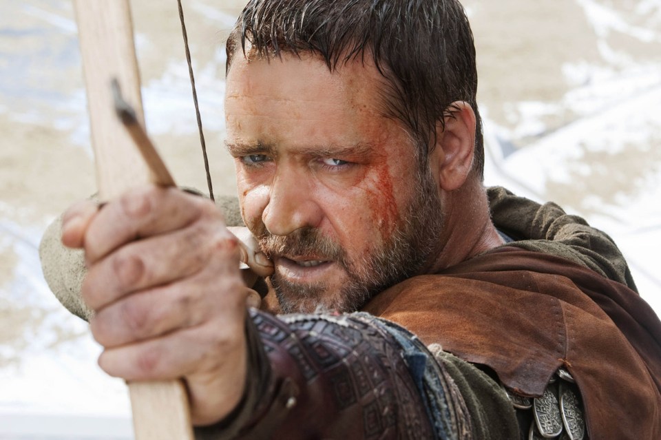 Crowe in Robin Hood (2010)