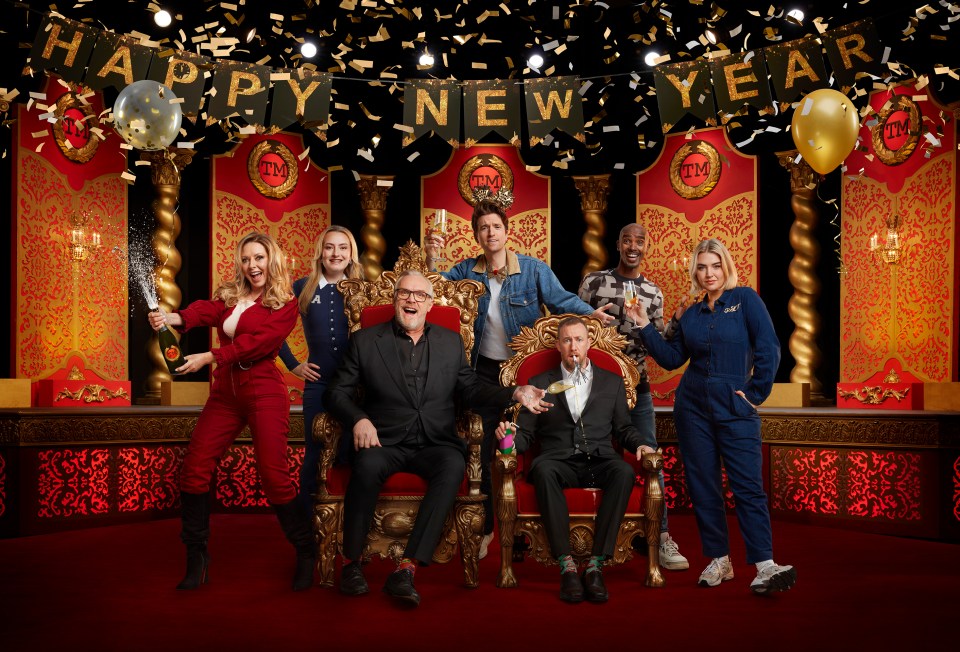 Carol is taking part in the Taskmaster New Year's Treat