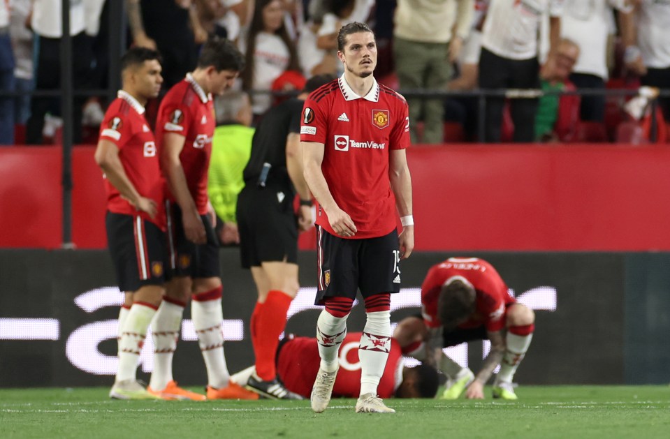 Marcel Sabitzer and Co show the pain of Man Utd's Europa League humiliation