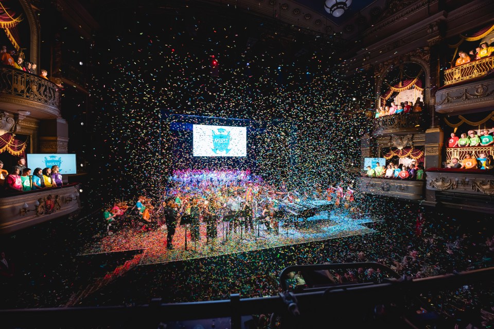 A concert marked 10 years of the Music in Secondary Schools Trust