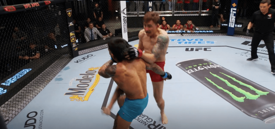 Mando Gutierrez was knocked out by Cody Gibson