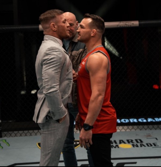 Conor McGregor was due to be welcomed back to the octagon by Michael Chandler later this year