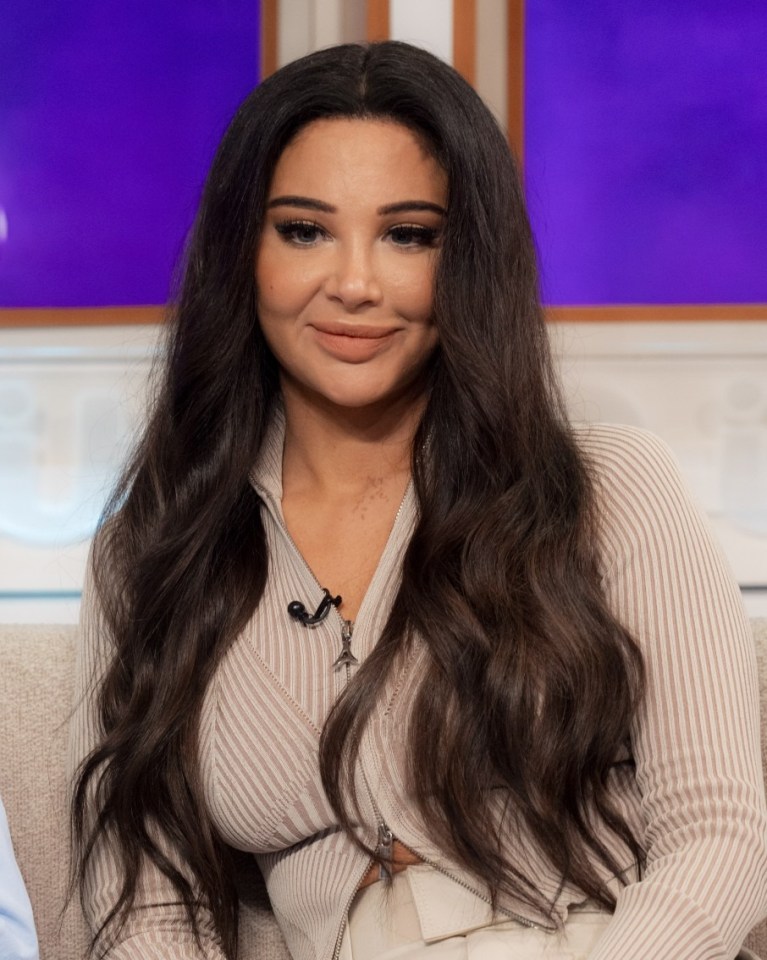 Editorial use only Mandatory Credit: Photo by Ken McKay/ITV/Shutterstock (14040284r) Tula ' Tulisa Contostavlos 'Good Morning Britain' TV show, London, UK - 04 Aug 2023