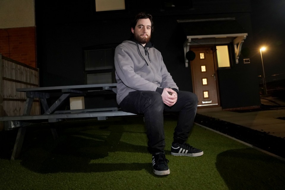 Harvey Watkins, 20, enjoys living in the property despite criticism