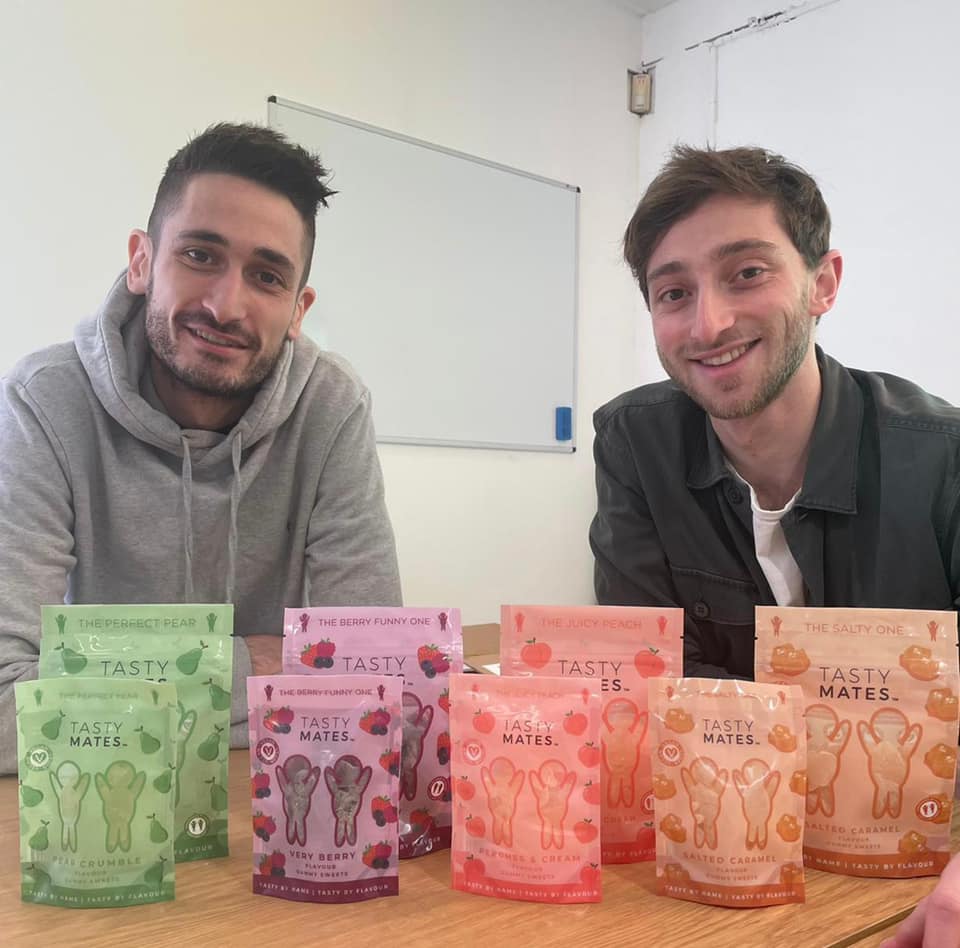 Joe Woolf (left) and Nick Sunshine (right) are business partners and the co-founders of Tasty Mates