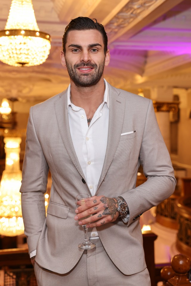 Adam Collard previously enjoyed a date with Jasmine on Celebs Go Dating