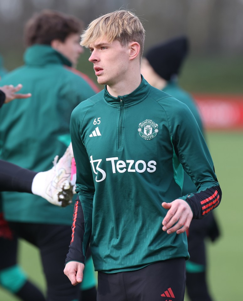 Toby Collyer is hoping to follow in the footsteps of his fellow youngster