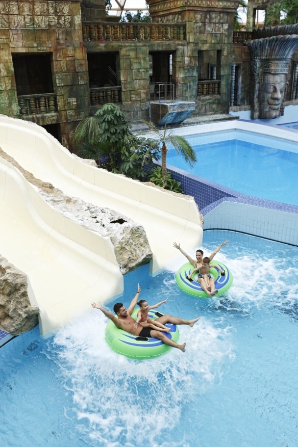 There are rides to suit both adults and smaller children