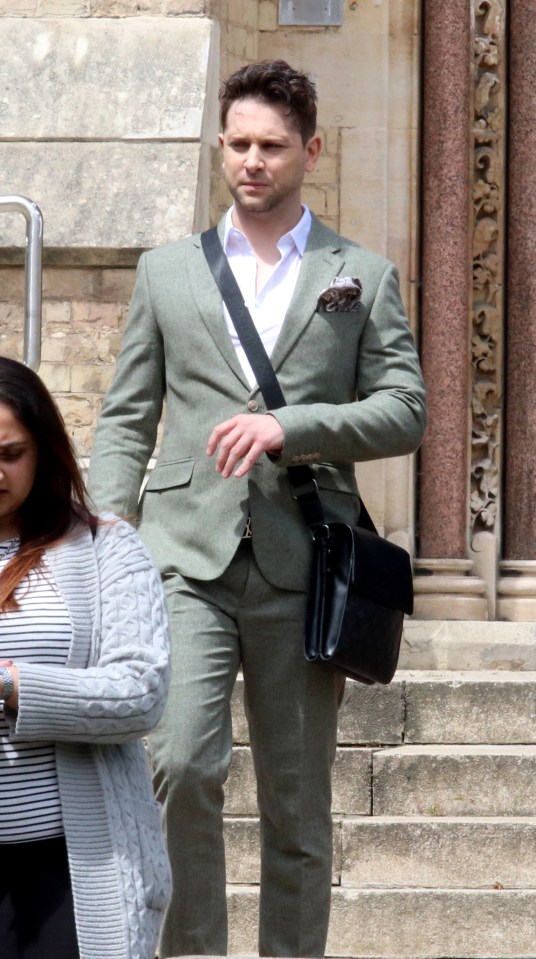 Ross William Davidson at London's Wood Green Crown Court today