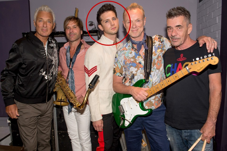 Ross Davidson (circled) allegedly raped and filmed himself molesting sleeping women